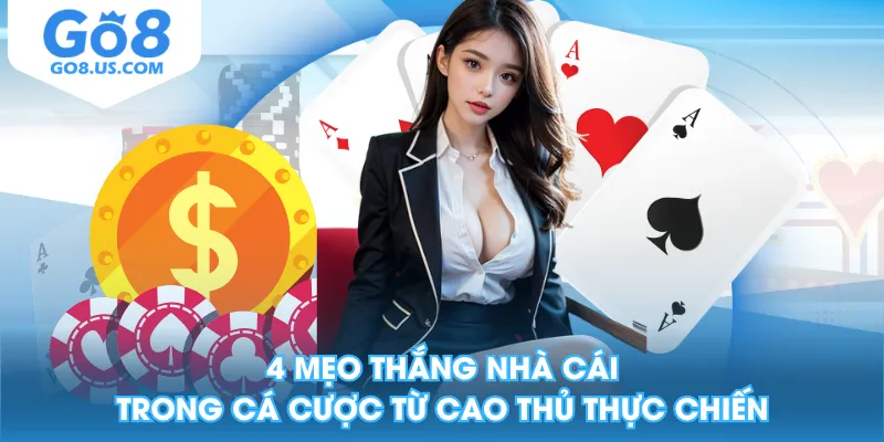 4 Mẹo Thắng Nhà Cái Trong Cá Cược Từ Cao Thủ Thực Chiến